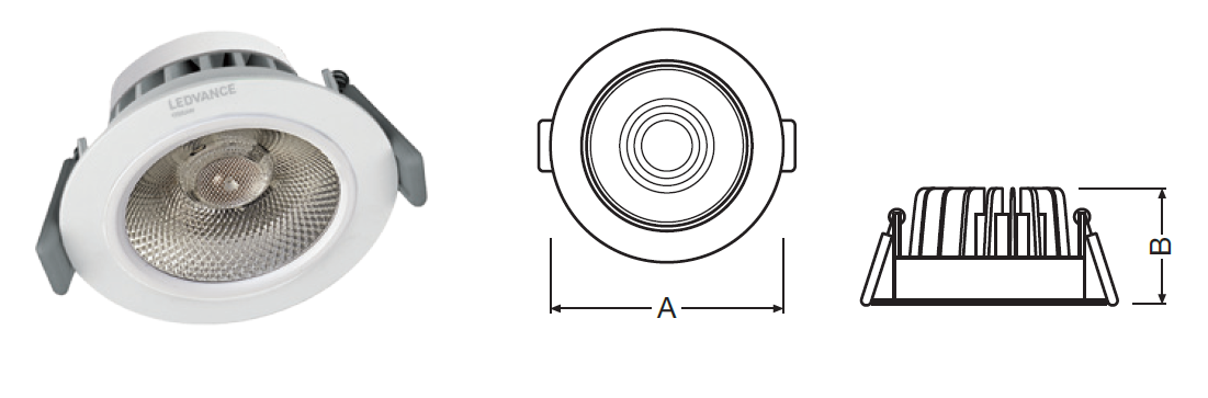 Đèn LEDVANCE® Spot LED PRO 6 BAN VE KT LEDVANCE SPOTLIGHT PRO