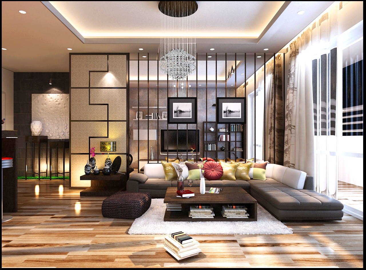 NGUYÊN TẮC LẮP ĐÈN TRONG NHÀ 1 chieu sang cho phong khach 1