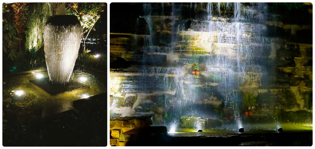 Đèn OLUX LED Fountain S 6 ung dung olux led fountain S